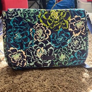 Vera Bradley laptop messenger bag